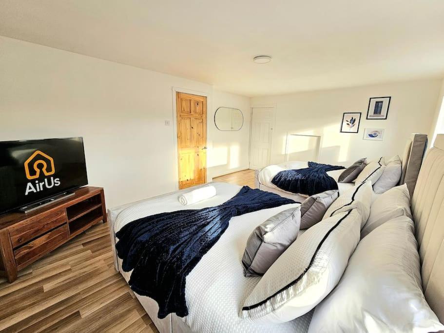 Spacious Haven With Free Parking Glasgow Exteriér fotografie